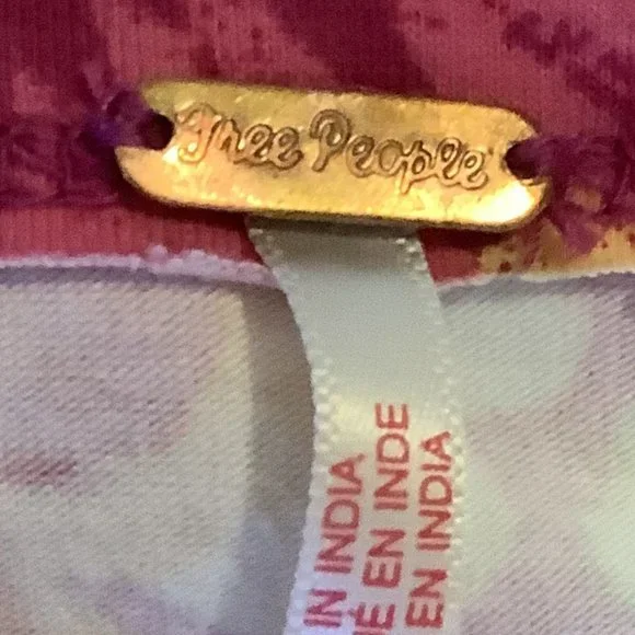 NWT Free People Floral Top Size: Medium - Picture 6 of 8